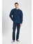 Wrangler Regular Fit Normal Kesim Bisiklet Yaka Lacivert Sweatshirt 4
