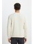 Regular Fit Normal Kesim Bisiklet Yaka İçi Polarlı Antrasit Sweatshirt 5