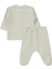 Erkek Bebek Pijama Takımı 1-6 Ay Taş Rengi 2