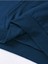 Erkek Petrol Mavi Monaco Baskılı Oversize Kapşonlu Sweatshirt 2