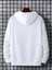 Erkek Believe Baskılı Oversize Kapşonlu Sweatshirt 3