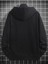 Erkek Siyah Geyik Baskı Kapüşonlu Sweatshirt 3