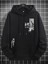 Erkek Siyah Slowly Baskı Kapüşonlu Sweatshirt 3