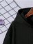 Erkek Siyah Sırt Welcome Baskılı Kapüşonlu Sweatshirt 3