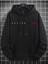 Erkek Boston Baskılı Oversize Kapşonlu Sweatshirt 2