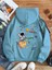 Kadın Galaxy Sırt Baskılı Oversize Sweatshirt 1