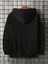 Erkek Siyah Originals Baskılı Oversize Kapşonlu Sweatshirt 2