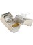 PrimeX Plus Primex PX-CAT660 Metal Cat6 Jak RJ45 Metal Konnektör Cat6 Plug Metal 100'lü Paket 2