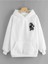 Unisex Sırt Baskılı Kapşonlu Oversize Sweatshirt 1