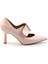 Bej Kadın Klasik Topuklu Ayakkabı K01188052009 1