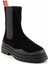 Black Deri Kadın Bot & Bootie HD0777004802 3