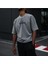 Erkek Göğüs California Baskılı Oversize Bisiklet Yaka T-Shirt 1