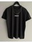 Unisex Siyah Brooklyn Baskılı T-Shirt 1