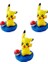 3 Adet Pikachu Biblo Mini Figür 2