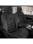 Opel Corsa 2000-2006UYUMLU Oto Koltuk Kılıfı Sport Carbon Serisi - Siyah 1