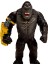 Godzilla ve Kong mini 8 cm Figür Kong 35720 2