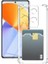 Infinix Note 30 Pro 4g Kılıf Setra Kartlıklı Kamera Korumalı Silikon Şeffaf 1