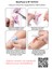 Yazılı Çiçekler Geçici Dövme Mini Tattoo 3