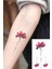Çiçek ve Yazılı Minimal Geçici Dövme Carpe Diem Tattoo 1