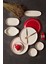 Nordic Red 27 Parça 6 Kişilik Porselen Kahvaltı/servis Takımı 1