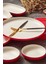 Nordic Red 27 Parça 6 Kişilik Porselen Kahvaltı/servis Takımı 3