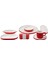 Nordic Red 27 Parça 6 Kişilik Porselen Kahvaltı/servis Takımı 5