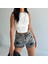 Yanları Zincirli Beyaz Crop Body 2
