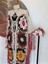 Hippybutik Designer Püsküllü Beyaz Dantel Çok Renkli Otantik Hırka 1