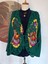Hippybutik Yeşil Mandala El Örgüsü Tasarım Hırka 1