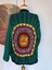 Hippybutik Yeşil Mandala El Örgüsü Tasarım Hırka 3