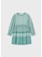 Kız Çocuk Elbise - Mayoral - Su Yeşili - 4 Yaş - 4913-SU Yeşili-4 Yaş 3