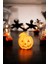 Cadılar Bayramı LED Işıklı Balkabağı Asılabilir Halloween Dekor Süsü 1