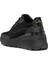 Kadın Siyah Spherica EC13 Bağcıklı Kalın Taban Deri Sneaker D45WAA0JS85C9999 4