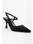 Kadın Nella Siyah Saten Stiletto 1