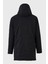 Erkek Siyah Gabardin Kapüşonlu Parka 2