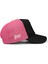 V1 Trucker See You Later Never - 1 Kod Logolu Unisex Siyah-Pembe Şapka 2