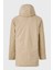 Erkek Bej Gabardin Kapüşonlu Parka 3