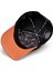 V1 Baseball Geyik - 1bs Kod Logolu Unisex Kiremit Siperli-Siyah Şapka 3