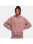 Phoenix Plush Os Womens Brown Hoodie Kadın Kahverengi Polar Sweatshirt FN3625 1