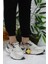 Madax Wmn Pu Bej Sneaker Kadın Ayakkabı 2