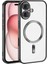 Apple Iphone 16 Kılıf Şeffaf Renkli Kamera Koruma Magsafe Şarj Kapak Demre 2