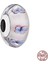 Kelebek Desenli Murano Cam Charm 3