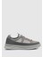 Gri Deri Erkek Sneaker 1