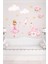 Renkli balerin ve kuğu duvar stickerleri, canlı ve şık dekor seçeneği 70x100 cm 1