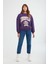 Ramona Oversize Mor Sweatshirt 5