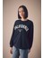 California Baskılı Bisiklet Yaka Sweatshirt 1