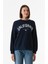California Baskılı Bisiklet Yaka Sweatshirt 5