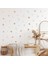 Pastel Renkli Boho Çiçekler Duvar Sticker Seti, 5+ Parça, Bebek ve Çocuk Odası Dekoru 2