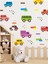 Arabalar Çocuk Odası Sticker Seti Puantiyeler Sticker ve Çizgiler Sticker 2