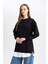 Regular Fit Bisiklet Yaka Basic Düz Sweatshirt Tunik A9529ax24au 3